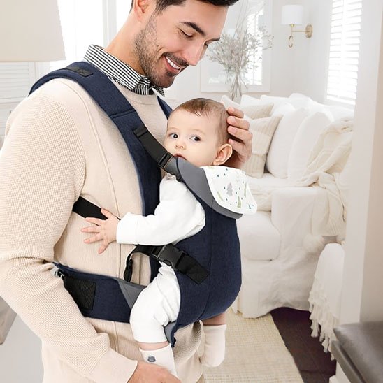 porte bebe ergonomique bebe face au parent