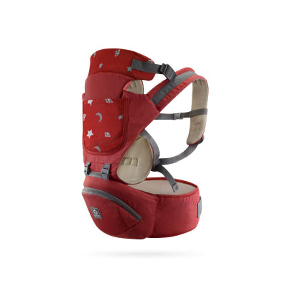 porte bebe ergonomique rouge fonce