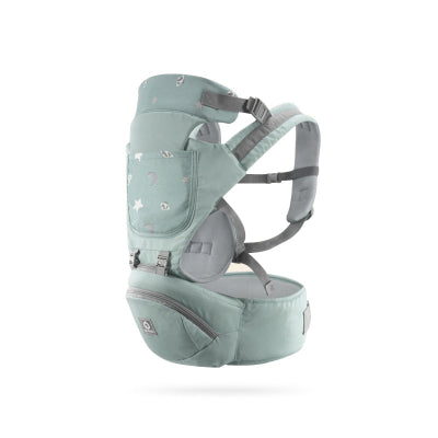 porte bebe ergonomique vert gris