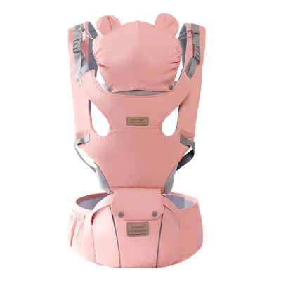 porte bebe physiologique couleur rose