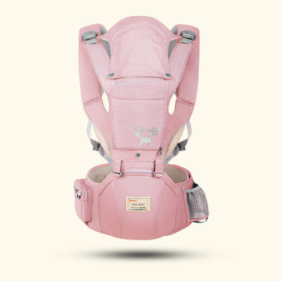 presentation porte bebe physiologique rose