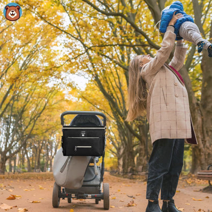 Sac à Langer - BabyTravel™ - Noir - Bébé Voyage ALM
